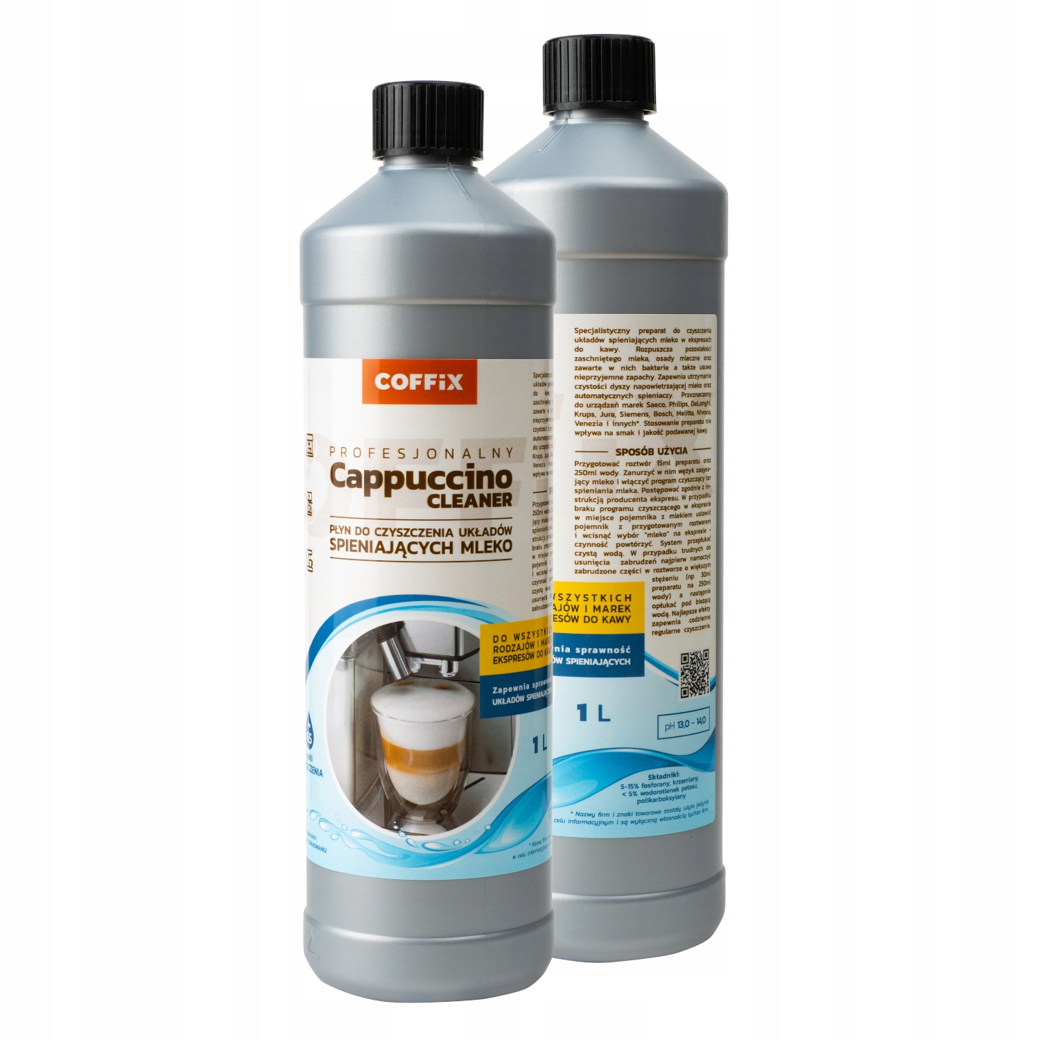 COFFIX čistiaca kvapalina pre systém napenenia mlieka